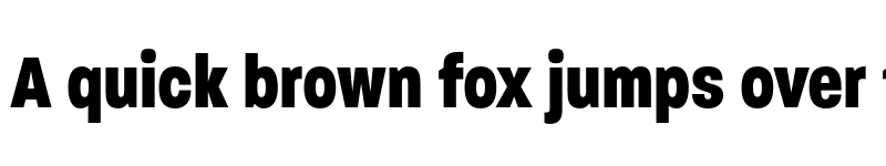 Preview of Paralucent Condensed Heavy font