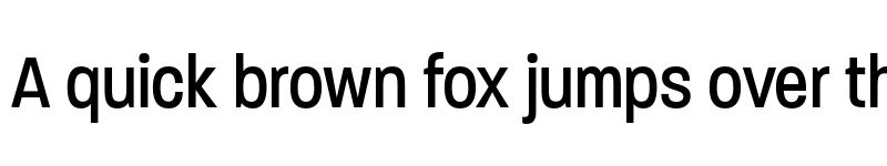 Preview of Paralucent Condensed Medium font