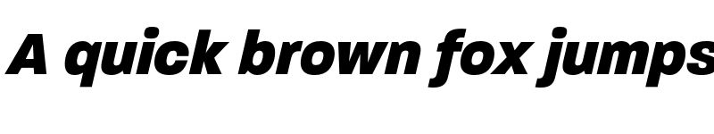 Preview of Paralucent Heavy Italic font