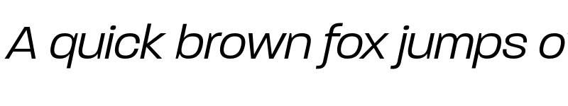 Preview of Paralucent Light Italic font