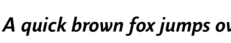 Preview of Parisine Office Std Bold Italic font