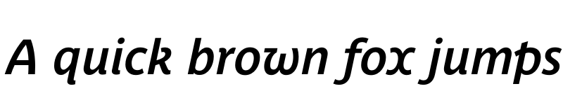 Preview of Parisine Plus Std Gris Bold Italic font