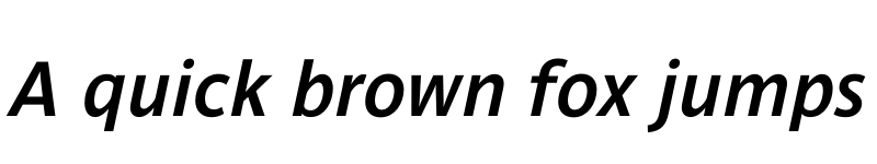 Preview of Parisine Std Gris Bold Italic font