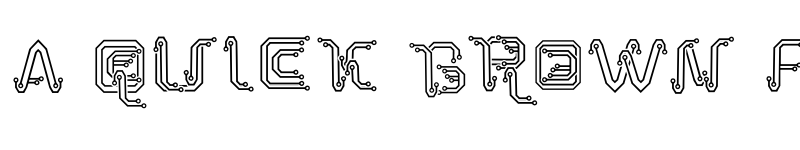 Preview of Park Tech CG Light Regular font