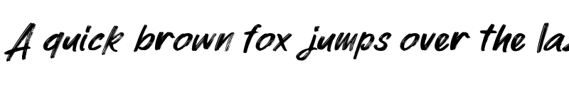 Preview of Parkway Lush Regular font