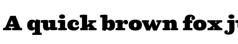 Preview of Parry ExtraBlack font