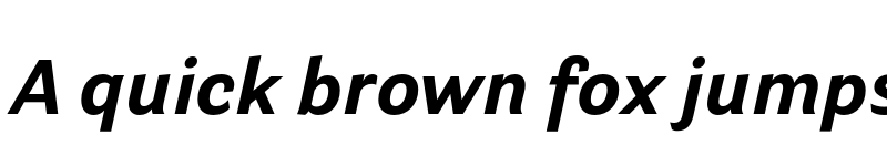 Preview of Parry Grotesque Bold Italic font