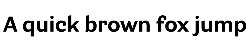 Preview of Parry Grotesque Bold font