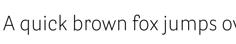 Preview of Parry Grotesque Light font