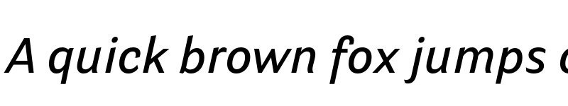 Preview of Parry Grotesque SemiBold Italic font