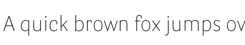 Preview of Parry Grotesque Thin font