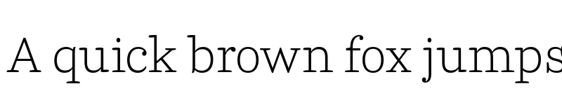 Preview of Parry Light font