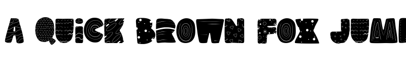 Preview of Party Kids Regular font