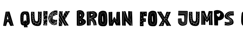 Preview of PARTY SIZE Regular font