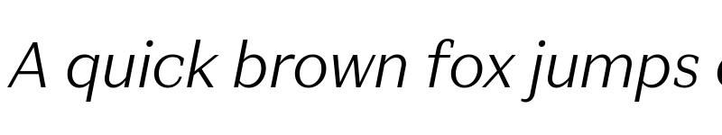 Preview of Passeio Test Light Italic font