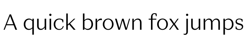 Preview of Passeio Test Light font