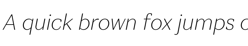 Preview of Passeio Test Thin Italic font