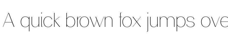 Preview of PassionSansPDaa Hairline font