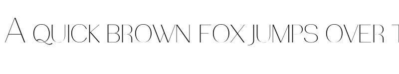 Preview of PassionSansPDba HairlineSmallCaps font