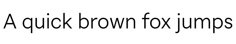 Preview of Passo Test Light font