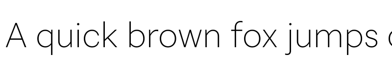 Preview of Passo Test Thin font