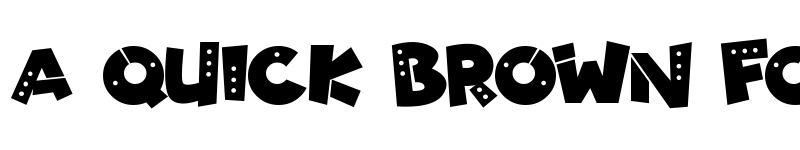 Preview of Patchy Robots Regular font