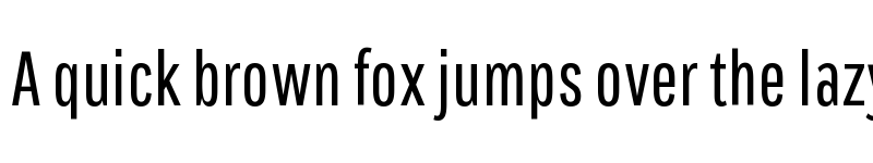 Preview of Pathway Gothic One Regular font