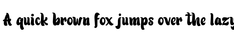 Preview of Patric Zihva Regular font