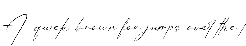 Preview of Patricia Signature Regular font