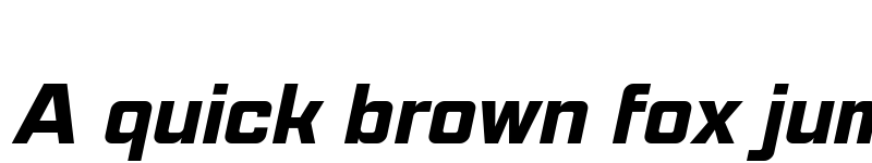 Preview of Pattanakarn Bold Italic font