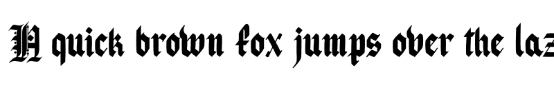 Preview of Pau the 1st Regular font