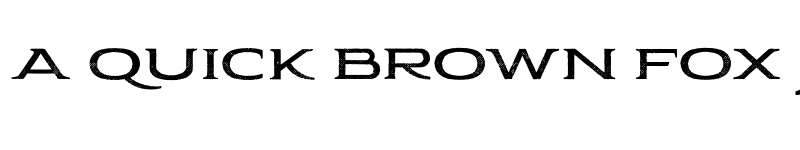 Preview of Pauraque_Serif_Rough Regular font