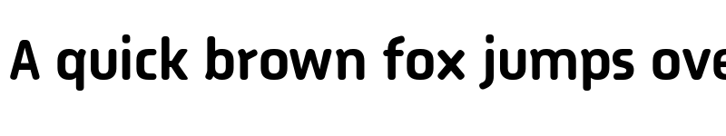 Preview of Pauza Bold font