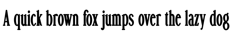 Preview of Paxton Regular font