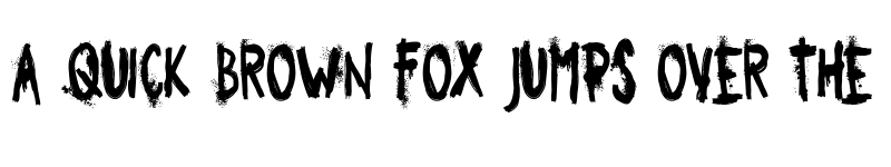 Preview of Payaso Triste Regular font