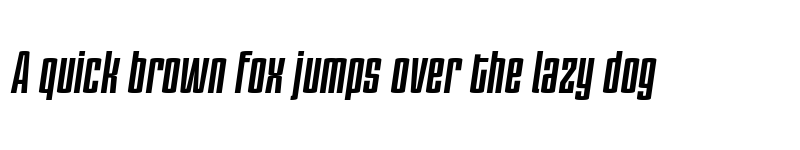 Preview of PC.DE Bold Italic font