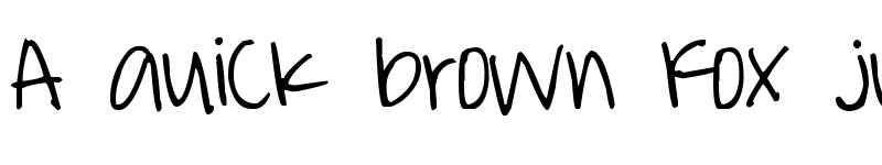 Preview of Pea Weenie Regular font