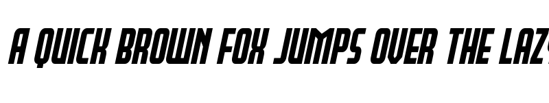 Preview of Peace & Houston Bold Italic Regular font