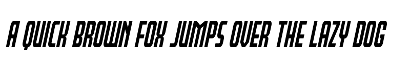 Preview of Peace & Houston Condensed Ital Regular font