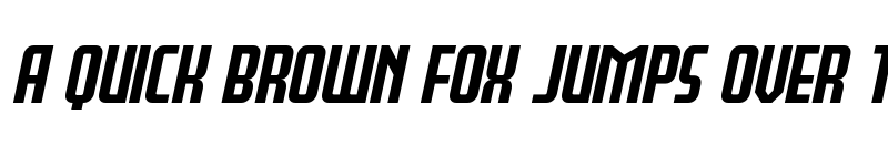 Preview of Peace & Houston Expanded Ital Regular font