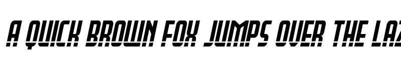 Preview of Peace & Houston Laser Italic Regular font