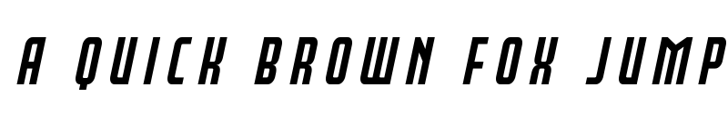 Preview of Peace & Houston Title Italic Regular font