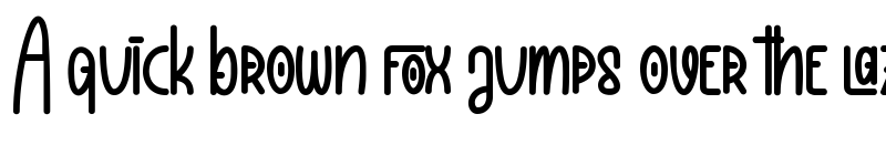 Preview of Peanuth Demo Regular font