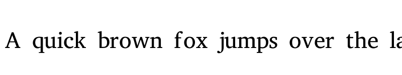 Preview of Peddana Regular font