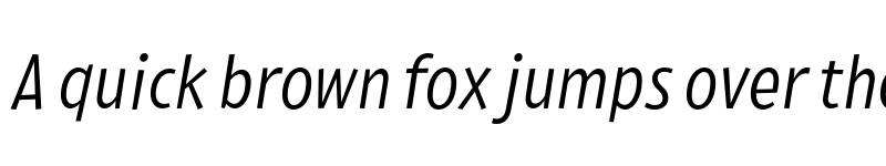 Preview of Pedestria MVB Italic font