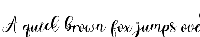 Preview of Peggy Spring Regular font