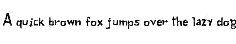 Preview of PEIXE FRITO Regular font