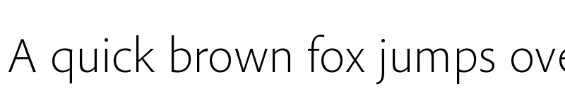 Preview of Pelago VF Light font