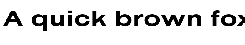 Preview of Pelinka Expanded Bold font