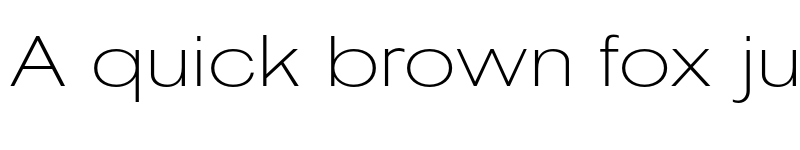 Preview of Pelinka Expanded ExtraLight font